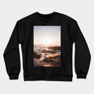 Wild Beach Paiting from source picture by Facundo Ruiz Crewneck Sweatshirt